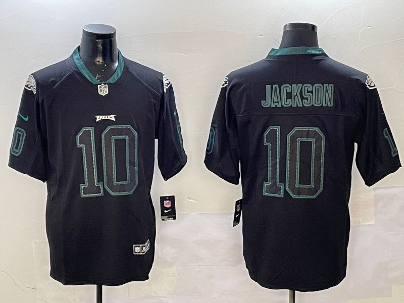 Men Philadelphia Eagles #10 Jackson Black Classic 2025 Nike Limited NFL Jersey style 1->kansas city chiefs->NFL Jersey